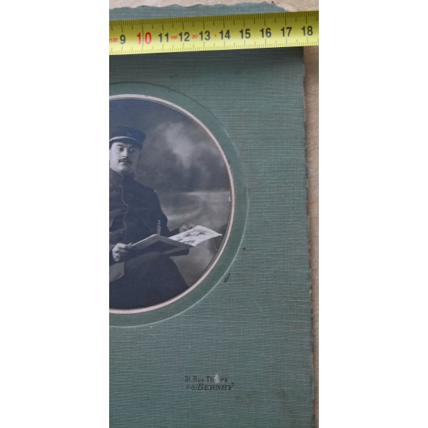 Photo, portrait d'un soldat Français WW1