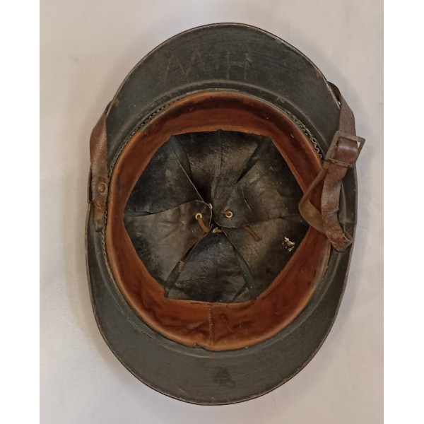 Casque Adrian model 1915 Artillerie bleu horizon WW1