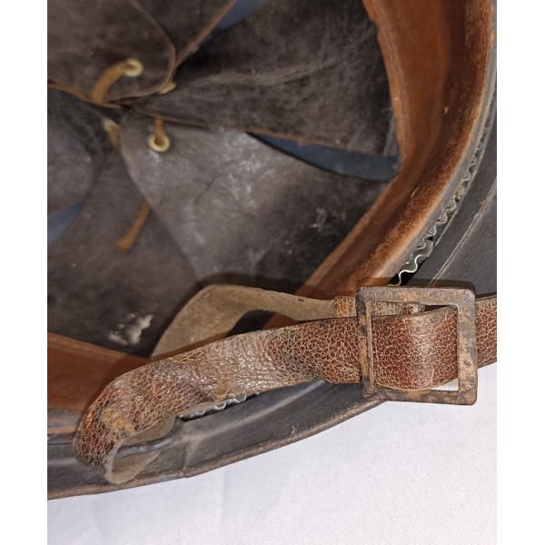 Casque Adrian model 1915 Artillerie bleu horizon WW1