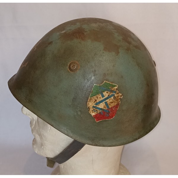 RARE casque RSI Italien model 1933 Décima MAS 39/45 WW2