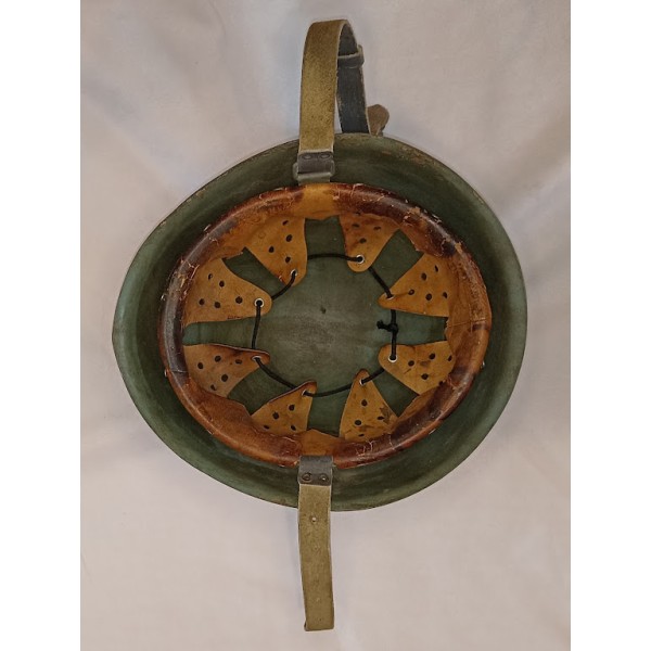 RARE casque RSI Italien model 1933 Décima MAS 39/45 WW2