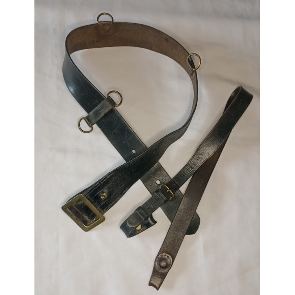 Ceinturon baudrier cuir...