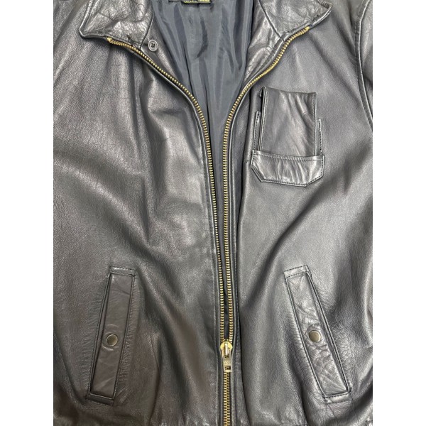 Blouson pilote Vintage en Cuir Véritable - Marque ATLAS