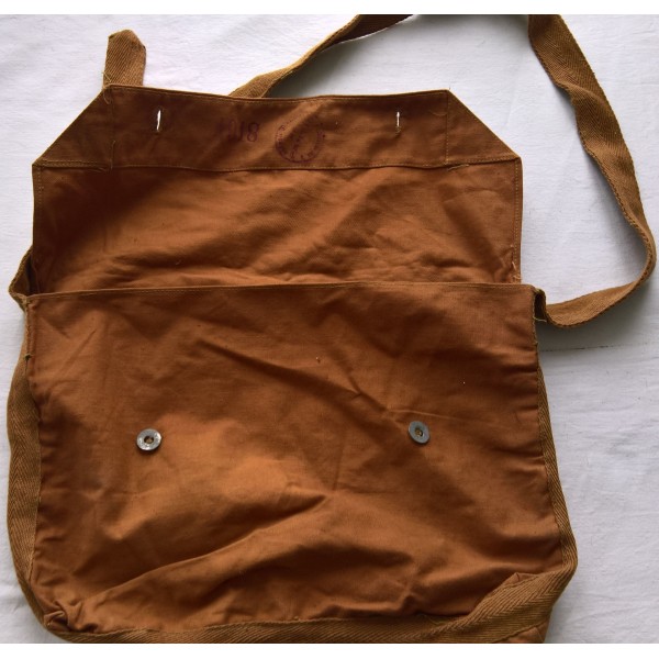 Musette cachou modèle 1892 du soldat Français Poilu WW1