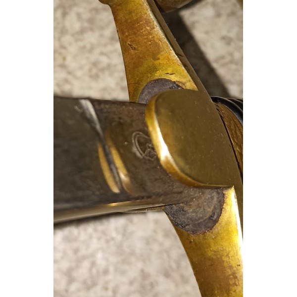 Sabre Officier Hollandais à tête de Lion WW1