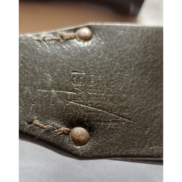 Baïonnette et son porte baïonnette mauser 98k allemand 39/45 collection WW2