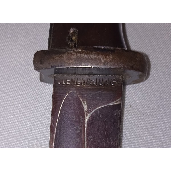 Baïonnette et son porte baïonnette mauser 98k allemand 39/45 collection WW2