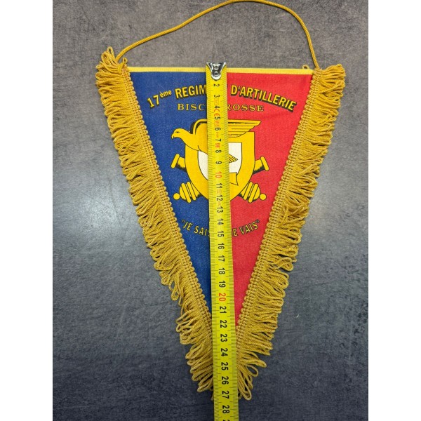 Fanion de Tradition - 17ème Régiment d'Artillerie (Biscarrosse)