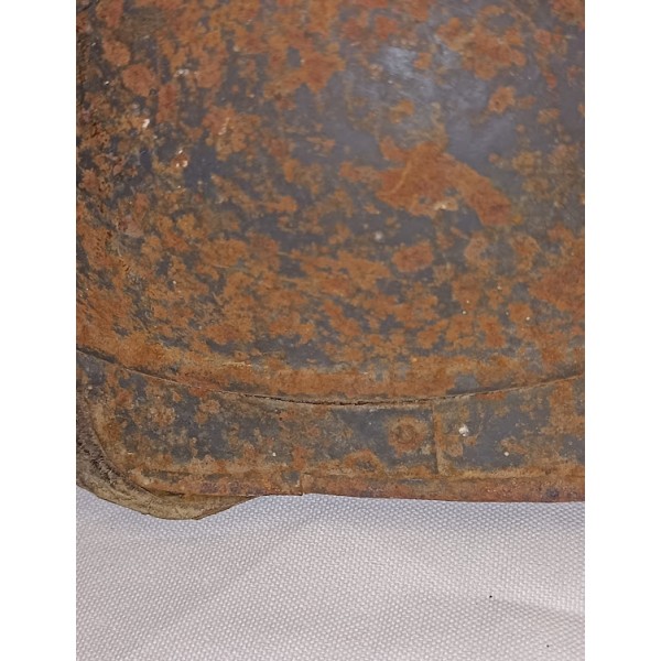 Casque Adrian 15 Poilu 14/18 jus grenier