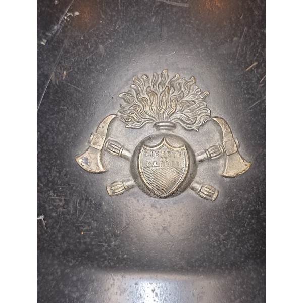 Casque Pompier Suisse modèle 1918