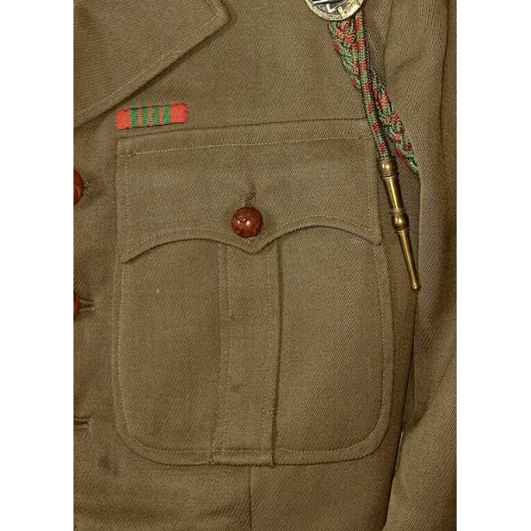 Vareuse modèle 39 Capitaine 27ème Régiment d'Infanterie FRANCE 40 Ligne MAGINOT WW2