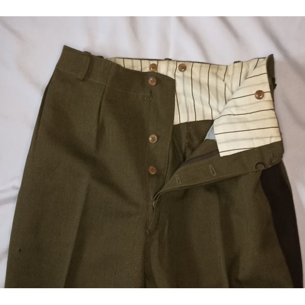 Pantalon droit d'officier Infanterie modèle 1921 WW2