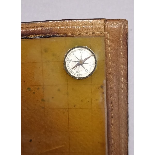 Porte carte liseuse boussole Officier Français 39/45 WW2