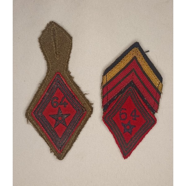 Insignes tissu 64ème...