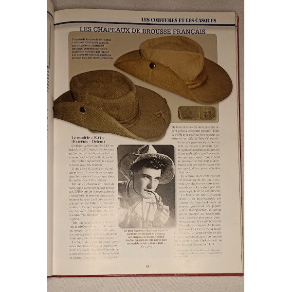 Chapeau de brousse model 1947 beige model Extrême Orient *