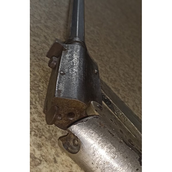 Carabine de tir XIXème à air comprimé manufacture St ETIENNE