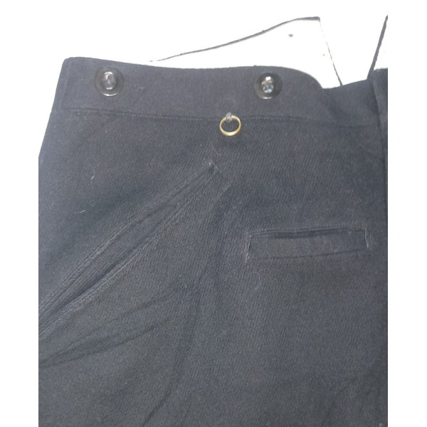 Culotte noir Officier Allemand modèle 1932 troupe d'élite  LSSAH WW2 *