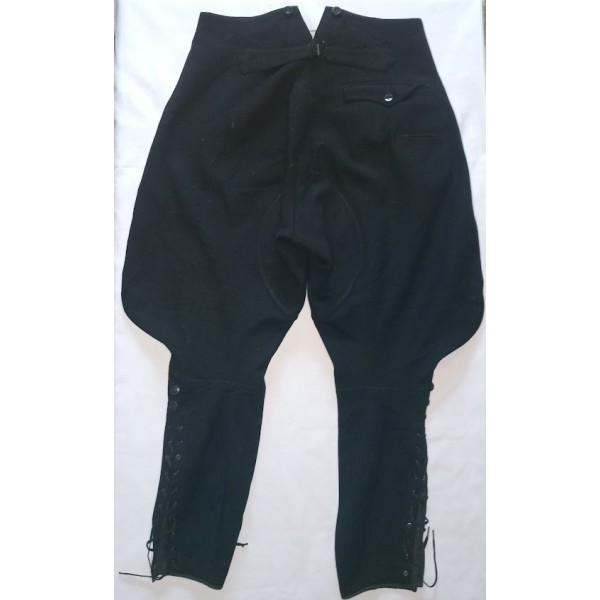 Culotte noir Officier Allemand modèle 1932 troupe d'élite  LSSAH WW2 *