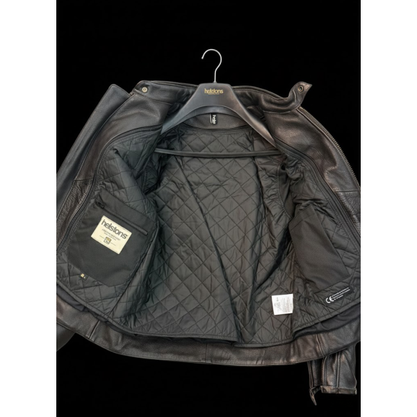 Blouson Helstons ACE cuir oldies marron Taille L