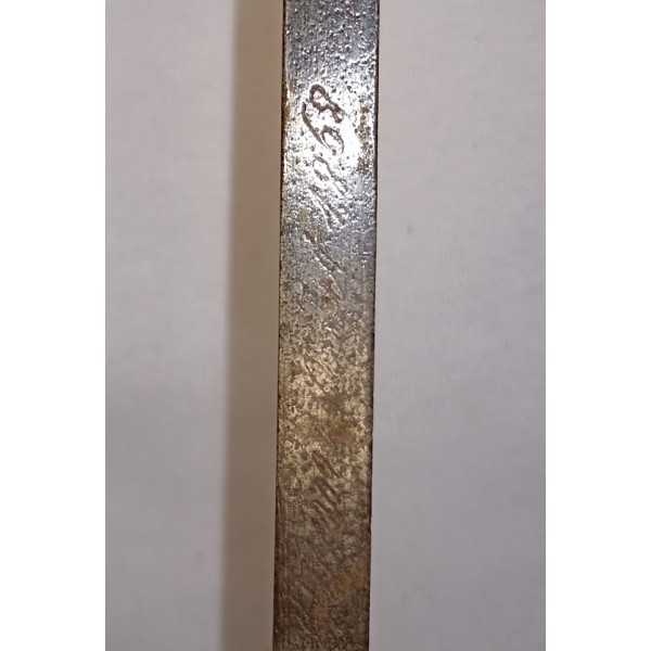 Sabre baïonnette Chassepot 1868 transformé médiéval Art populaire