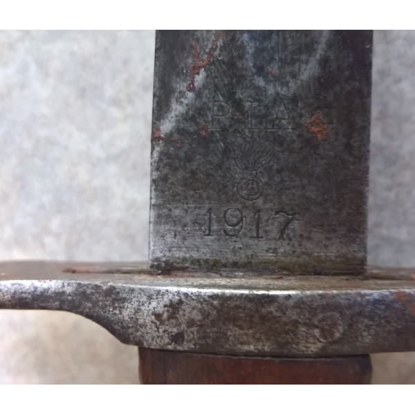 Baïonnette US Modèle 1905 pour le Springfield 1903 datée 1917 WW1