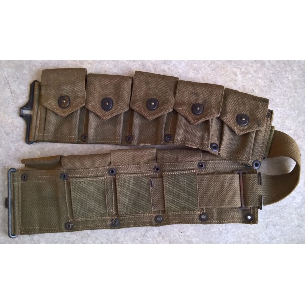 Ceinturon Garand US WW2 1944