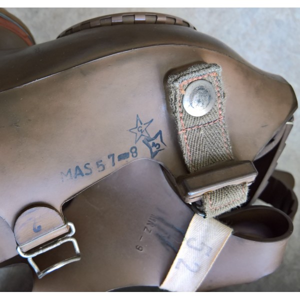 Masque à gaz Armée Française ANP 51 guerre d'Algérie