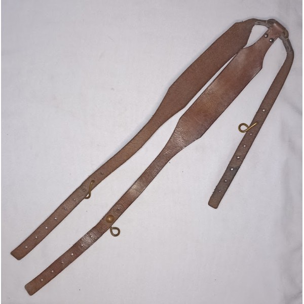 Bretelles de suspension réglementaire modèle 1892/14 crochets laiton WW1