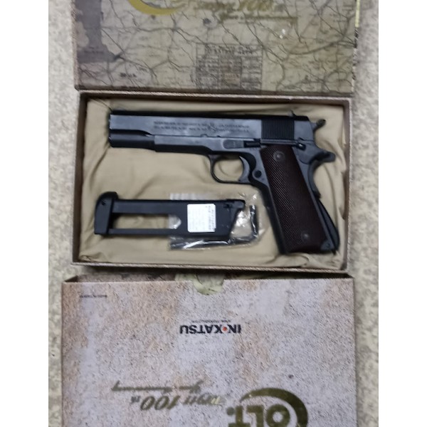Colt 45 Inokatsu M1911 US Army 100th Anniversaire airsoft tout métal