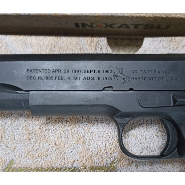Colt 45 Inokatsu M1911 US Army 100th Anniversaire airsoft tout métal