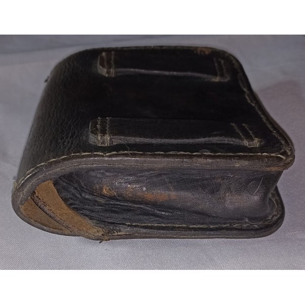 Cartouchière Gendarmerie modèle 1888/27 cuir vintage