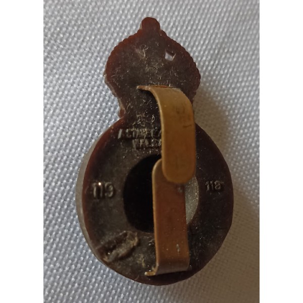 Cap badge insigne de casquette et uniforme Anglais ARMY GATERING CORPS WW2