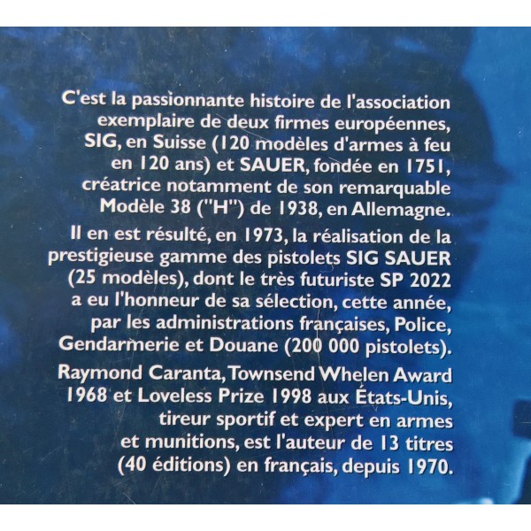 Livre histoire de la marque SIG SAUER