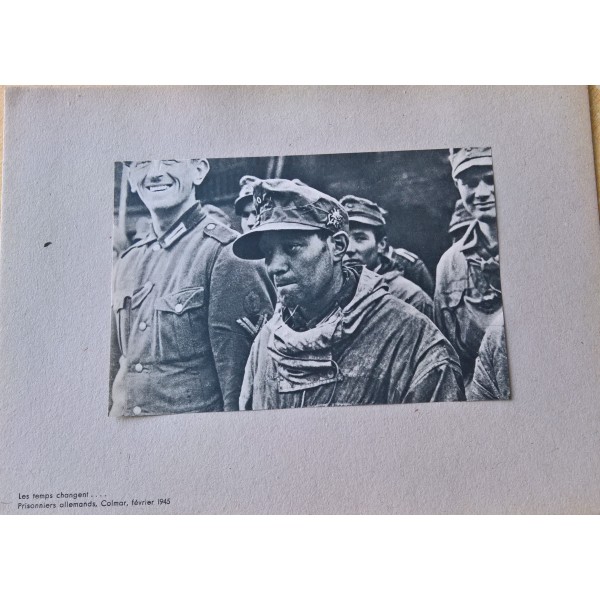 Livret, photos, souvenir, La libération de l' Alsace 1ére Armée Française Rhin et Danube