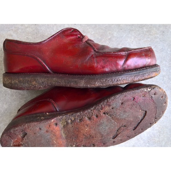 Chaussures dites de "Zazou", Libération WW2