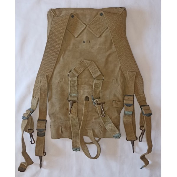 US Army havresac modèle 1928 paquetage soldat ww2