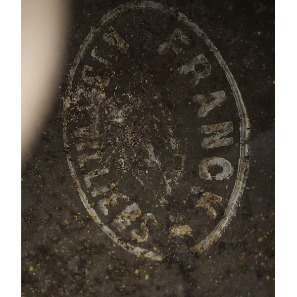 Casque modèle 1935 Motocycliste Infanterie de l'Air kaki 44/45 FRANCK