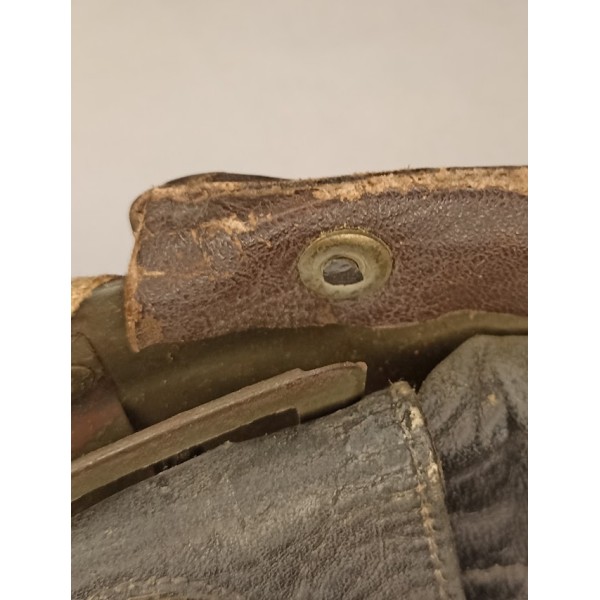 Casque modèle 1935 Motocycliste Infanterie de l'Air kaki 44/45 FRANCK