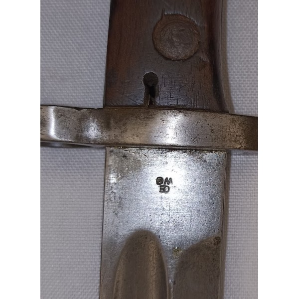 Baïonnette Mauser Chilien modèle 1895