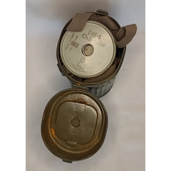 Masque Anti Gaz protection civil Luftschutz 39/45 WW2