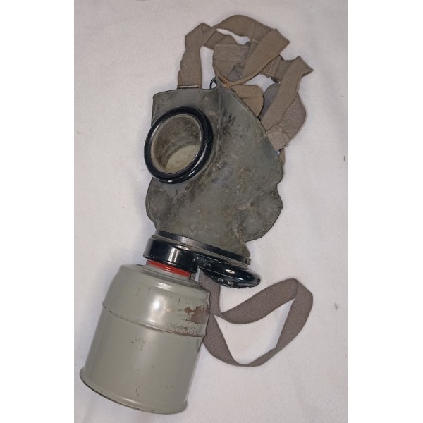Masque Anti Gaz protection civil Luftschutz 39/45 WW2