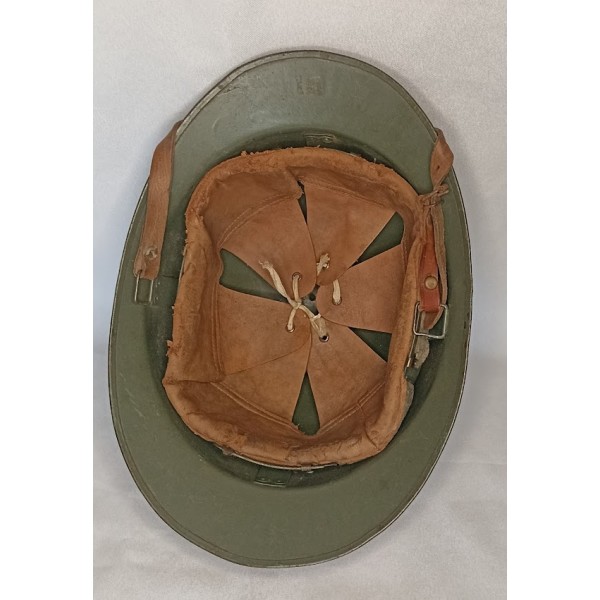 Casque Adrian modèle 26 du 7ème R.T.A. Indochine