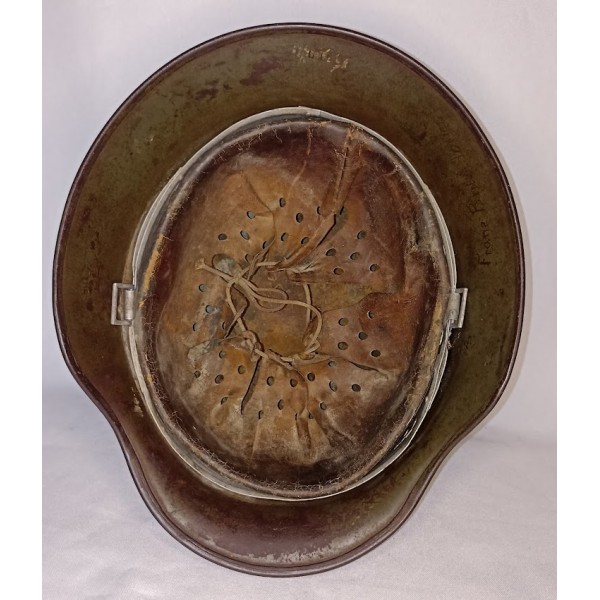 Casque Allemand modèle 35 insigne Wehrmacht 39/45 WW2