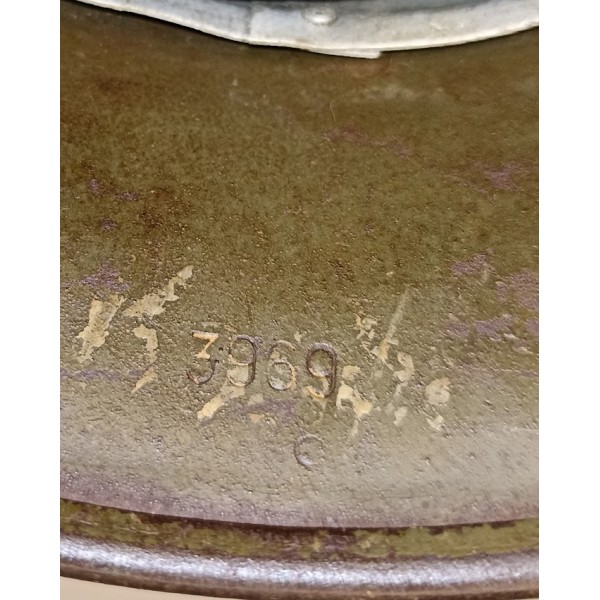 Casque Allemand modèle 35 insigne Wehrmacht 39/45 WW2