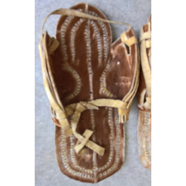 Sandales cuir peau de vache...