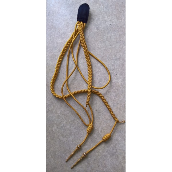 Fourragère Armée de l'air pour épaulettes de tradition dorée