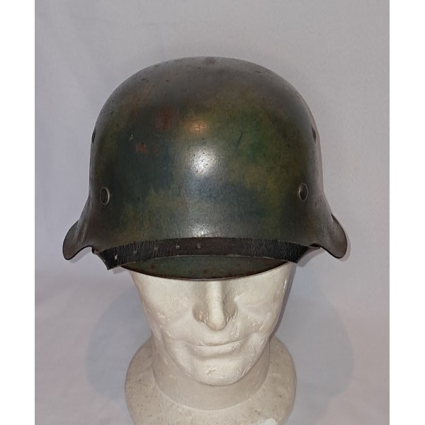 Casque Allemand modèle 1942 Luftwaffe camouflé 2 tons WW2