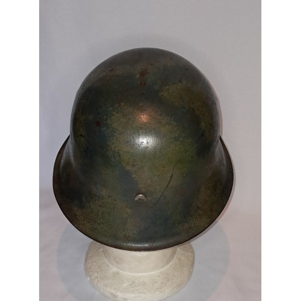Casque Allemand modèle 1942 Luftwaffe camouflé 2 tons WW2