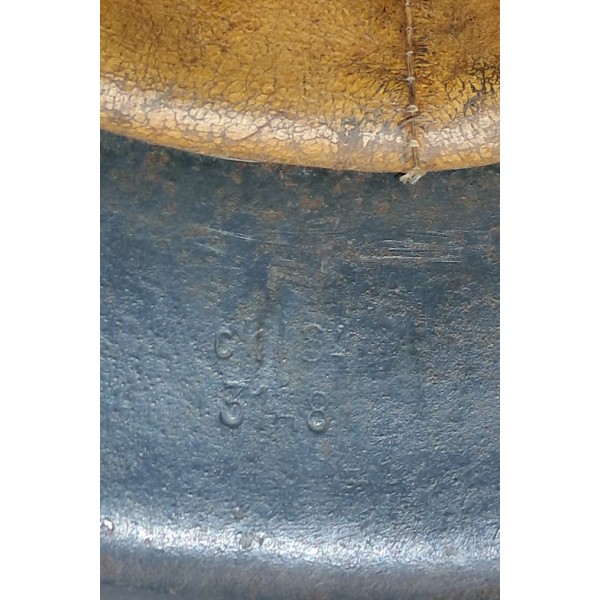 Casque Allemand modèle 1942 Luftwaffe camouflé 2 tons WW2