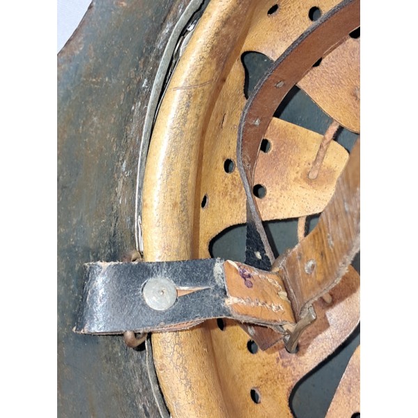 Casque Allemand modèle 1942 Luftwaffe camouflé 2 tons WW2